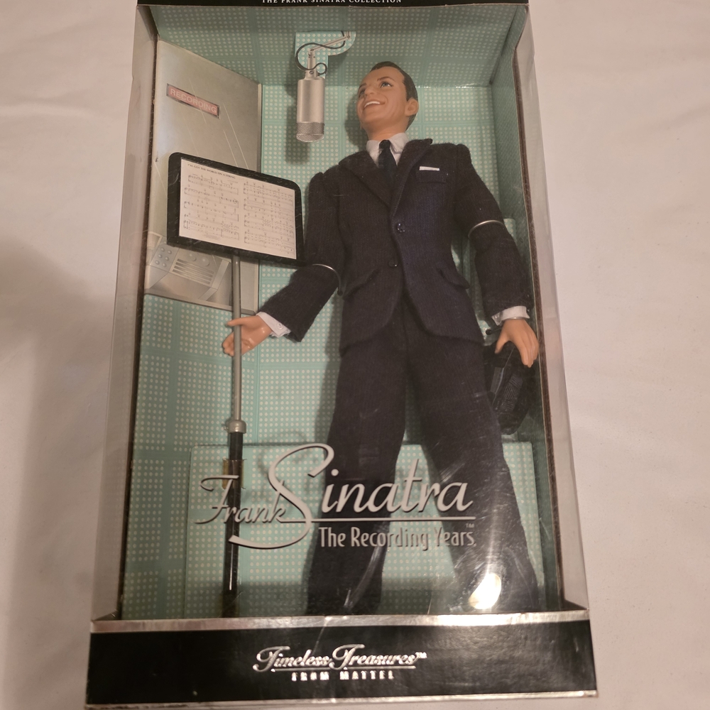 Frank Sinatra The Recording Years Doll Has Never Been Taken Out Of The Box Home.